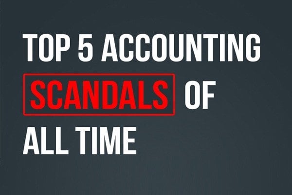 Top  Accounting Scandals Of All Time Infographic