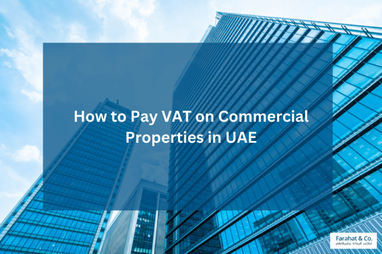 How to Pay VAT of Commercial Properties in UAE