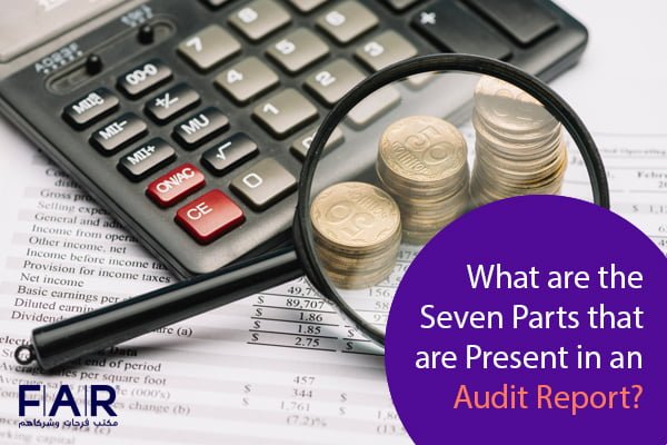 Seven parts of an audit report