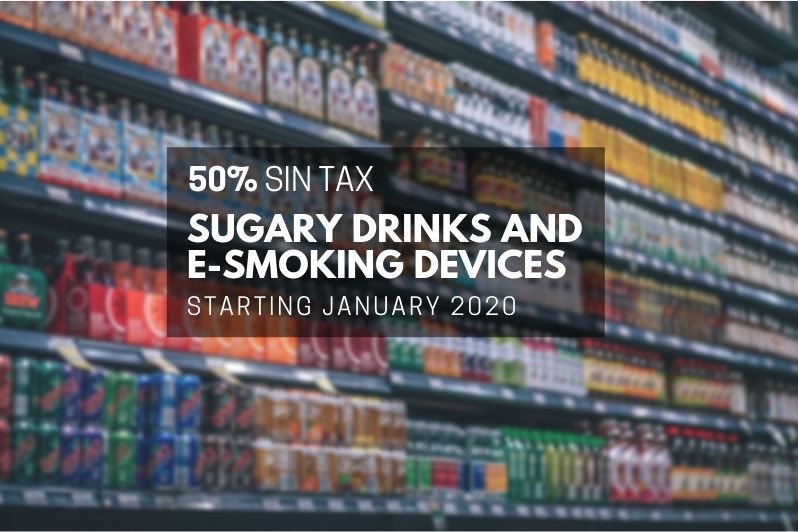 new sin tax for sugary drinks and e-smoking devices