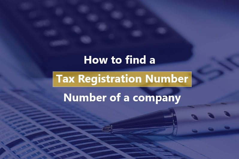 How To Check Company Name By Trn Number