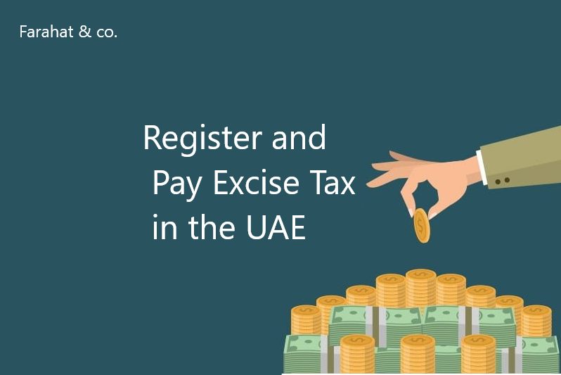 register and pay excise tax in the uae
