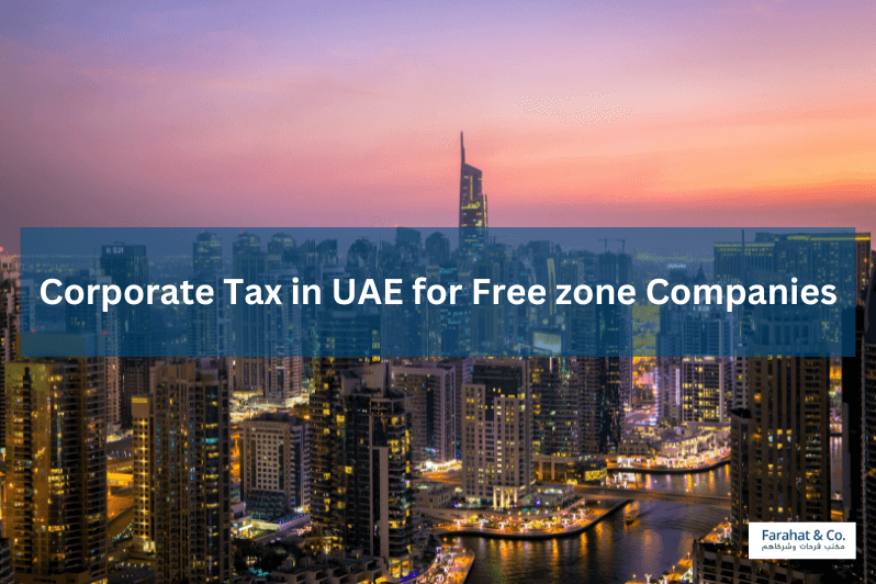 Corporate Tax in UAE for Free zone C