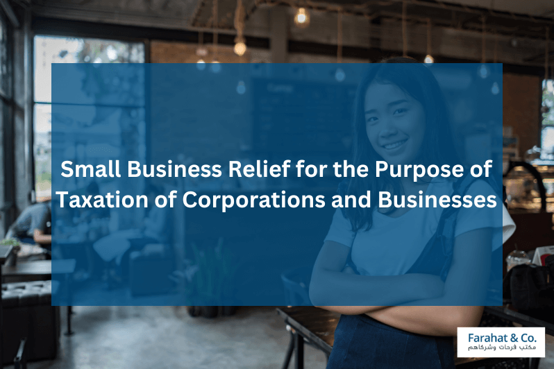 Small Business Relief for the Purpose of Corporate Taxation
