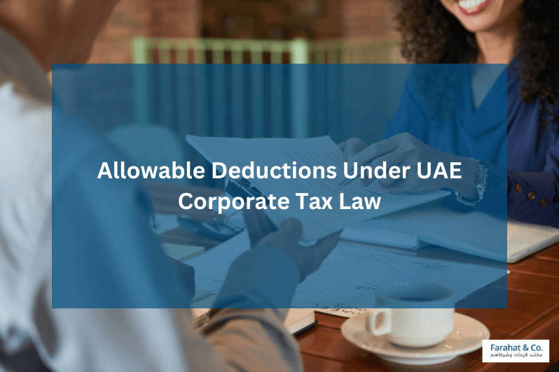 Allowable Deductions Under UAE Corporate Tax Law