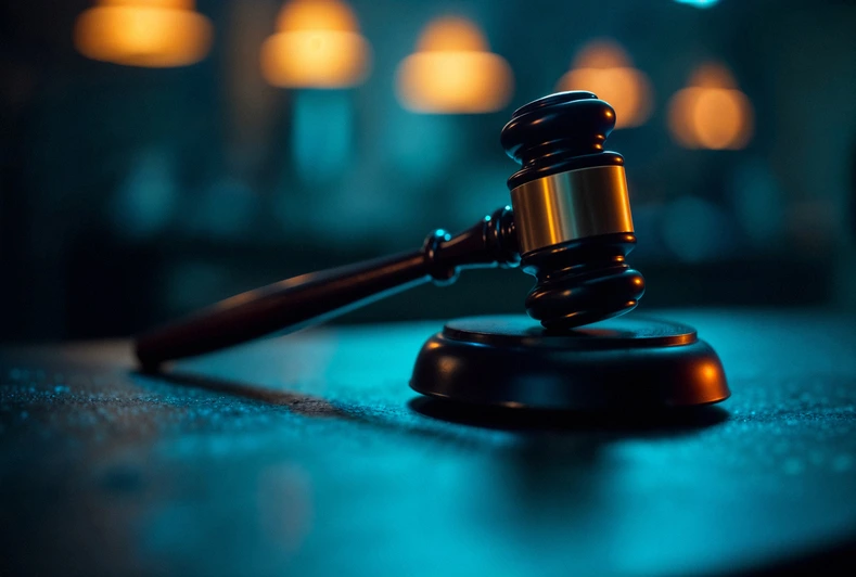 Court Expert in UAE Legal System – Judge consulting a certified court expert in UAE.